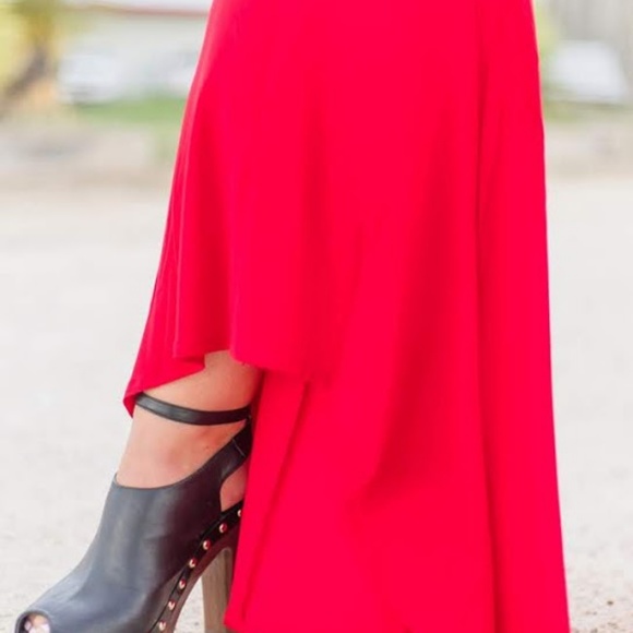 Red Paltrow Pants - Picture 2 of 4